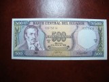 Bancnota Ecuador 500 Sucres 1988 UNC