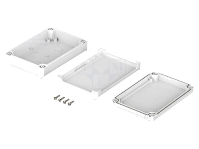 Carcasă desktop BOPLA BoVersa policarbonat 88x125x42mm IP66/IP68 albă