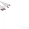 Cablu Wesdar 3 in 1 Led Micro USB + Lightning + iPhone 4