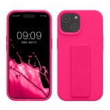 Husa Kwmobile pentru Apple iPhone 15, Roz, Silicon, KWM000022NT002C, Carcasa