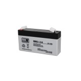 Baterie gel MPLPower AGM VRLA 6V/1.3Ah (97x24x52mm)