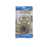 Set sita si capac pentru chiuveta, 2 buc, inox