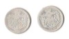 SV * Romania LOT 2 x 1 LEU 1873 si 1874 * ARGINT. 835 * Regele Carol I, Circulata, Fotografie