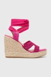 Answear Lab sandale culoarea roz