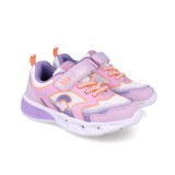 Sneakers cu luminite garvalin 252828, mov (marime: 33)
