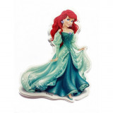 Autocolant sticker decorativ de perete 3D din desene animate Ariel