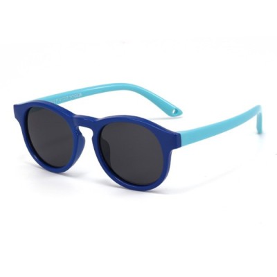 Ochelari pentru Copii Polarizati - Techsuit (8308-C28) - Dark Blue / Sky Blue foto