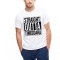 Tricou alb barbati - Straight Outta Timisoara - L