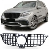 Grila sport lucioasa neagra potrivita pentru Mercedes GLE W166 15-19 Performance AutoTuning