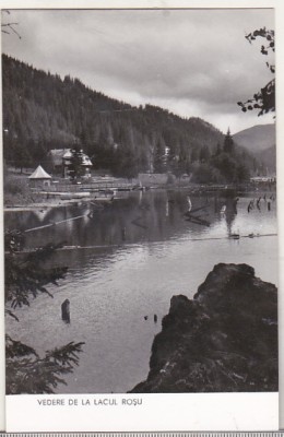 bnk cp Lacul Rosu - Vedere - uzata foto