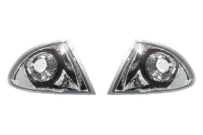 Set Lampa semnalizare fata Bmw Seria 3 E46 Sedan/Combi 06.1998-09.2001 BestAutoVest partea dreapta+stanga, silver-transparent tuning foto