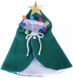 Costum pentru caini si pisici de Craciun KADBLE, textil, multicolor, M