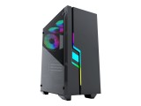 Cumpara ieftin GEMBIRD computer case Fornax 2000 - RGB LED STRIP RGB REAR FAN