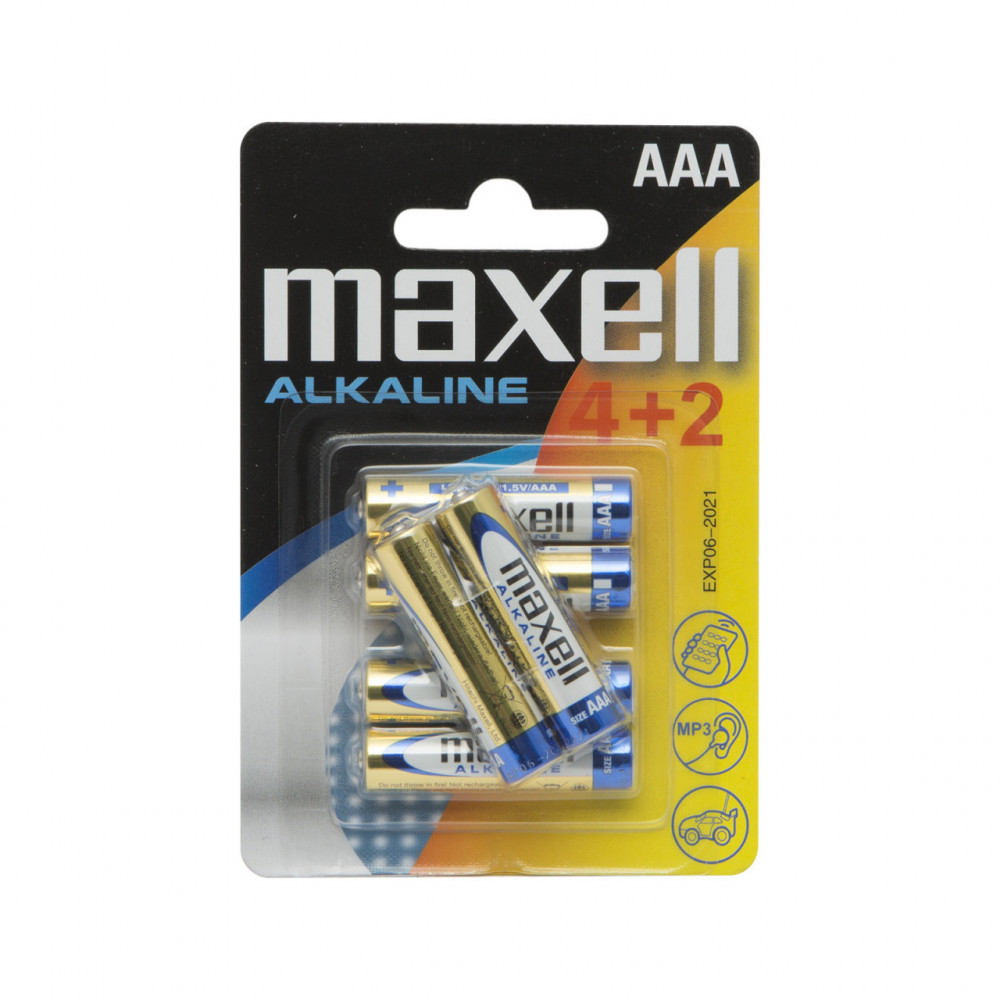 Baterii alcaline AAA-LR03 4+2/blister | Okazii.ro