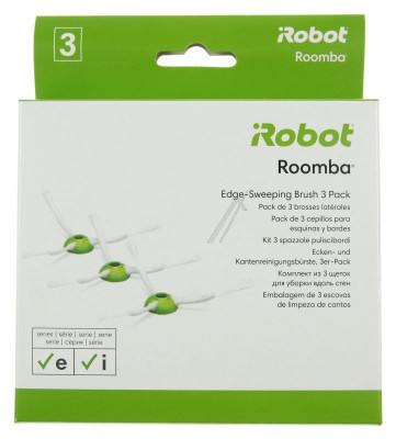 SET PERII LATERALE IROBOT ROOMBA SERIA E &amp;amp; I , 3BUC. 4624877 pentru aspirator IROBOT foto