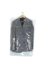 Set 50 huse de protecție pentru &icirc;mbrăcăminte, rezistente la apă, transparente, plastic, 100x60cm