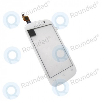 Digitizor ecran Alcatel One Touch Pop C3, panou tactil alb foto