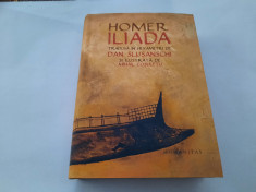 Iliada / Homer ; de D. Slusanschi si ilustr. de M. Cosuletu EDITIE DE LUX foto