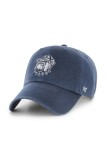 47 brand șapcă de baseball din bumbac NCAA Georgetown Hoyas culoarea albastru marin, cu imprimeu, C-NLRGW1093GWS-NY