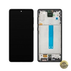 Display cu Touchscreen MP compatibil cu Samsung Galaxy A73 5G A736 cu Rama Negru