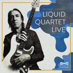 Michael Landau Liquid Quarted Live Blue Transparent LP (2vinyl)
