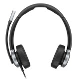 Casti Head-band HP Mission 625, Wired, noise-canceling, Negru