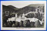 Manastirea Bistrita Jud. Valcea - 1926 - printata, circulata, fara timbre - mesaj interesant scris de expeditor