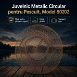 Juvelnic Metalic Circular pentru Pescuit, Model 80202