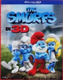 Blu Ray 3D: The Smurfs - Strumpfii ( suprcoperta; dublat romana - vezi descriere )