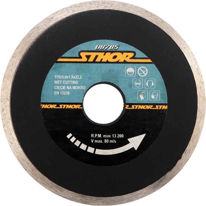Disc diamantat continuu H5 115x1.9 mm STHOR