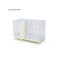 COLIVIE PASARI DUBLA, CU SEPARATOR DETASABIL 59x27x39(h)cm