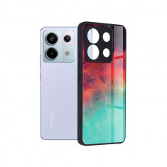 Husa pentru Xiaomi Redmi Note 13 Pro 5G / Poco X6 Pro - Techsuit Glaze Series - Fiery Ocean