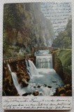 Carte Postala, Cascada Tamina l&acirc;ngă Ragaz, 1904
