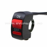Cumpara ieftin Intrerupator Buton ON OFF Ghidon Motocicleta ATV