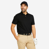 Tricou Polo Golf MW100 Negru Bărbați