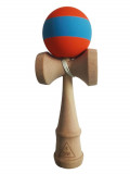 Cumpara ieftin Kendama profesionala, Bila din lemn cu strat de silicon, Portocaliu, 32KD