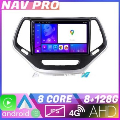 Navigatie Jeep Cherokee 2014 2019 KIT 248 EDOTEC-LITE Android Ecran 720P Octa Core 8 128 Carplay CarStore Technology foto