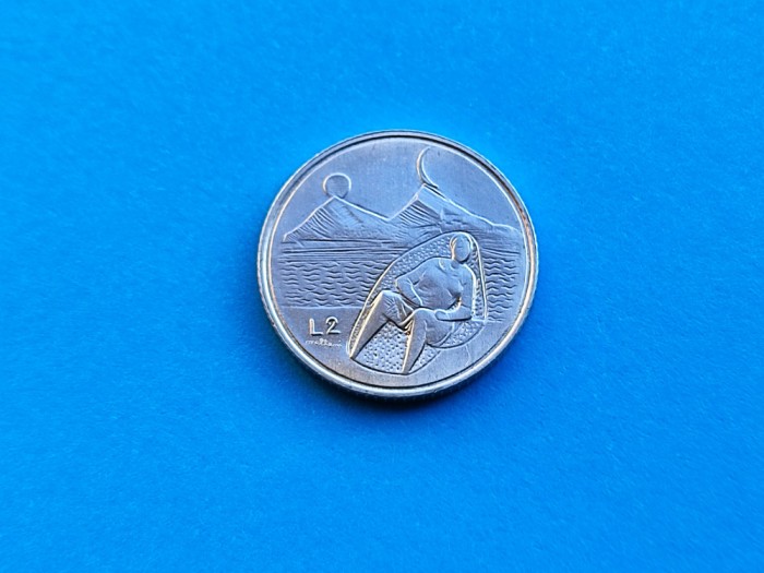 2 Lire 1976 San Marino-UNC-RAR
