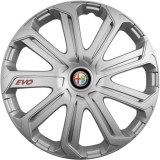 Cumpara ieftin Set 4 Capace Roti Evo Gri R16, Pentru Alfa Romeo