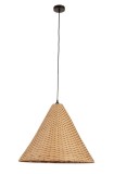 Cumpara ieftin Lustra ratan maro Gabon 60x46.5 cm