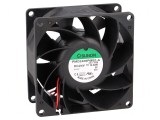 Ventilator axial DC 24V 80x80x38mm 143m3/h 55,2dBA cu bilă