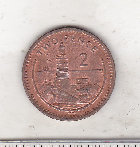 bnk mnd Gibraltar 2 pence 2003