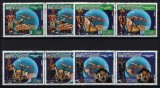 Mauritania 1986: Nave cu P&acirc;nze Cristofor Columb, Serie Completa, Perechi - Timbre Colecție