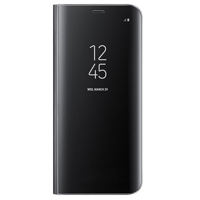 Husa Flip Stand Mirror, Samsung Galaxy S8 Plus, Black