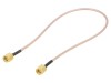 Cablu Coaxial SMA Mueller BU-4150029012 Ecranat Transparent RG316 Lungime 0.3m Aurit 50 Ohm