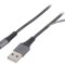 Cablu USB 2.0 A la Micro B, 2m