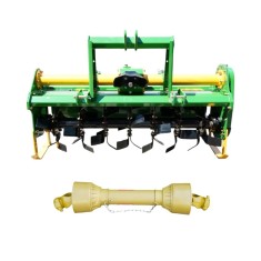 Freza agricola THOR 140 cm pentru tractor, cu cardan inclus, model 1GN-140