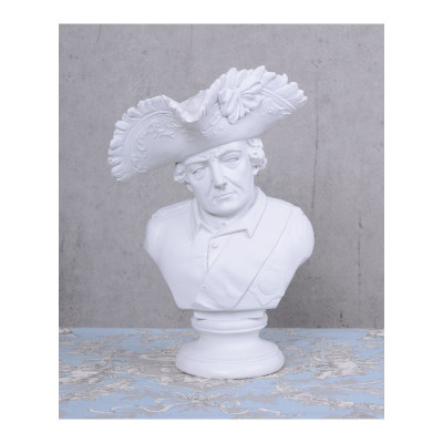 Bust Frederic cel mare-statueta nostalgica din rasini TVC099 foto