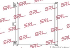 Condensator climatizare AC Porsche 911, Boxster/Cayman 16, Cayman 16, motor: 3.4 B6, 3.8 B6, Condenser fara uscator; stanga=right, 340x353x16,