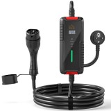 HOMCOM &Icirc;ncărcător pentru Mașini Electrice de 3,5 KW, cu Temporizator, Negru | Aosom Romania